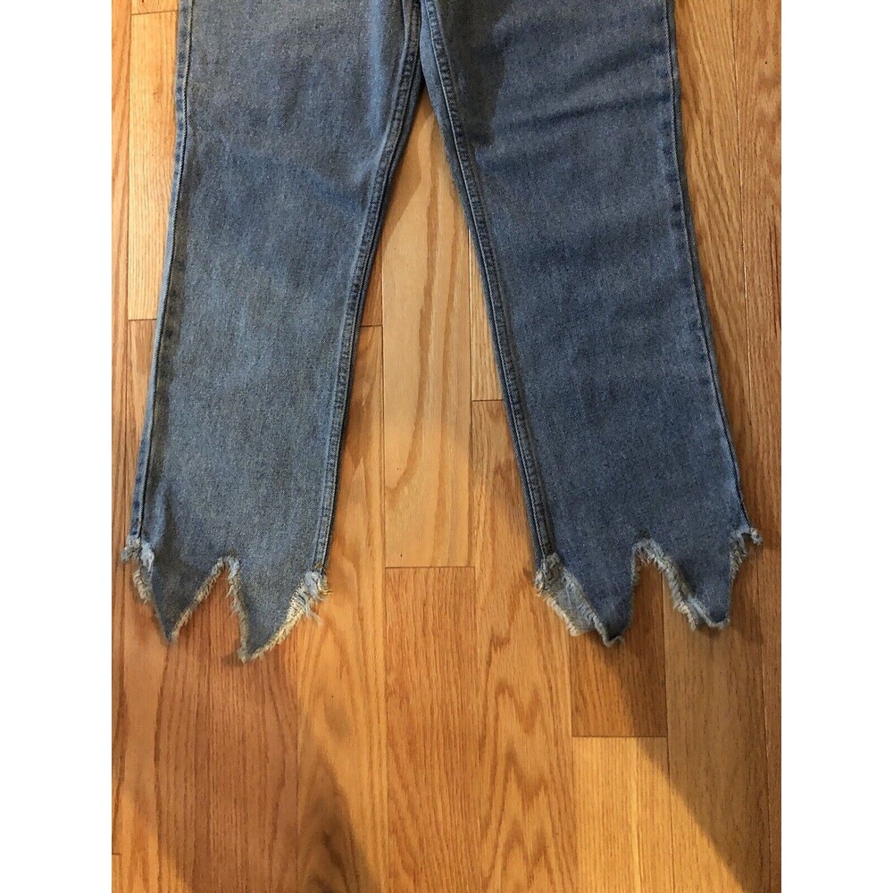 Evidnt Los Angeles Jeans Women's Size 26 Retro VTG Hype NWT 90s Y2K Fray Anthro - Picture 4 of 9